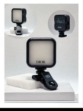 Dior Cell Phone Light Accessory/ Dior foundation photo light  New In Box